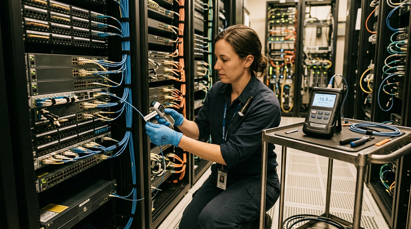 Chasing network failures in 800G links: field triage steps