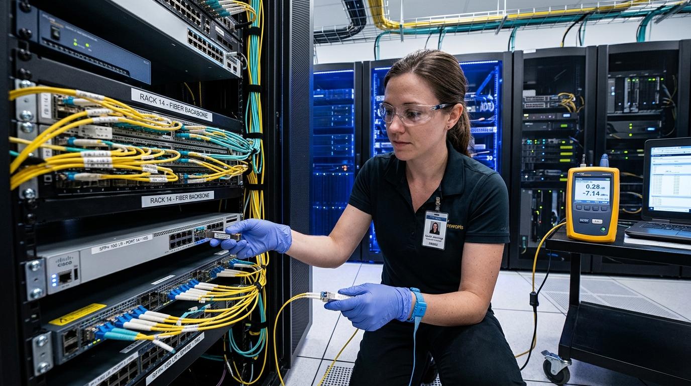 AES67 transceiver over fiber SFP: studio ADAT audio that stays in sync