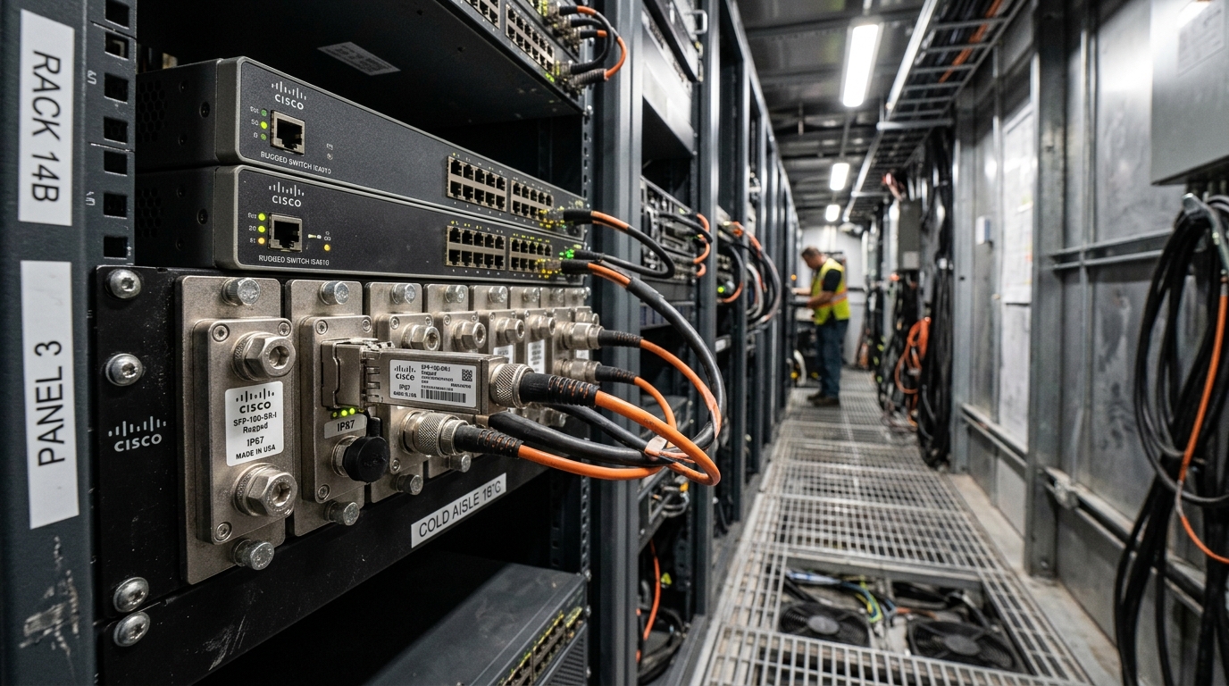 Transceiver power consumption: a leaf-spine cost win story