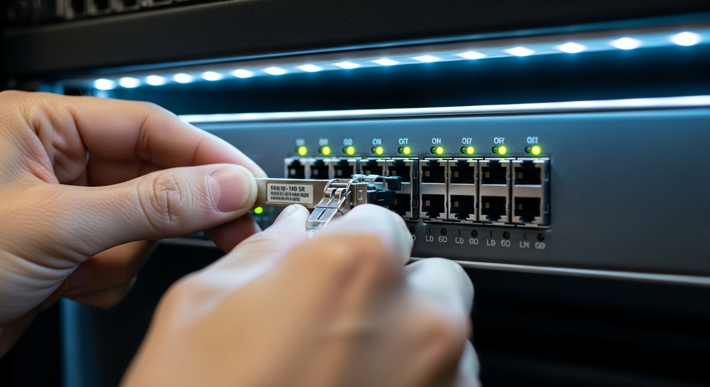 SFP module installation guide for field-safe fiber bring-up