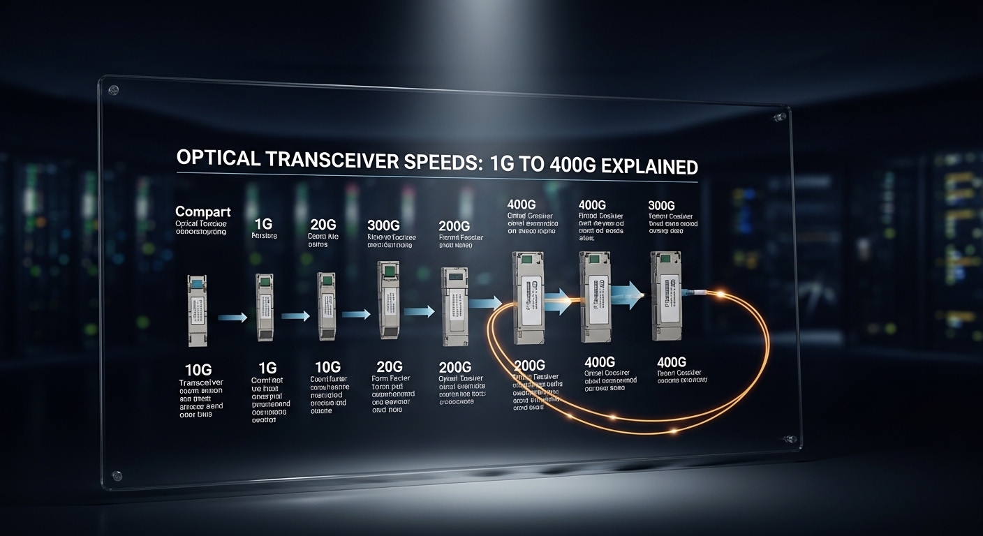 10GBASE SFP+ transceiver standards: SR vs LR vs ER vs ZR
