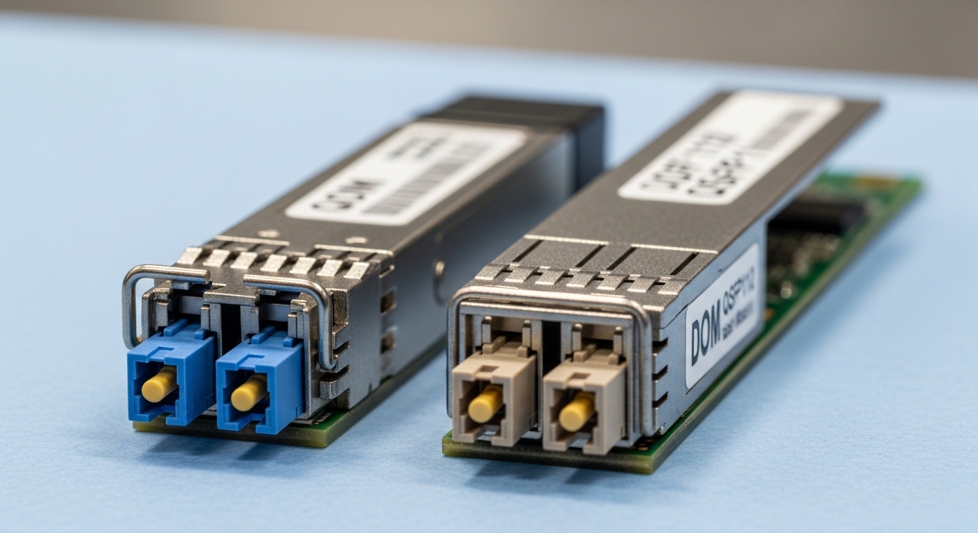 Reflectometer transceiver test: OTDR SFP link checks that work
