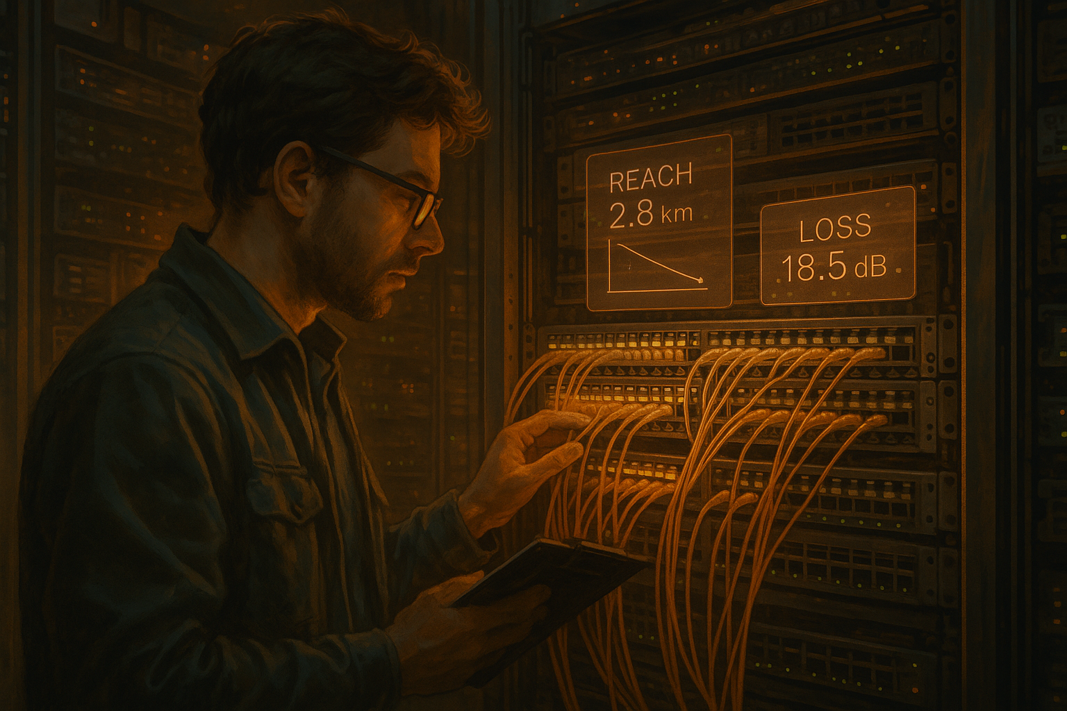 Metro access SFP selection for EFM and NID links: deploy