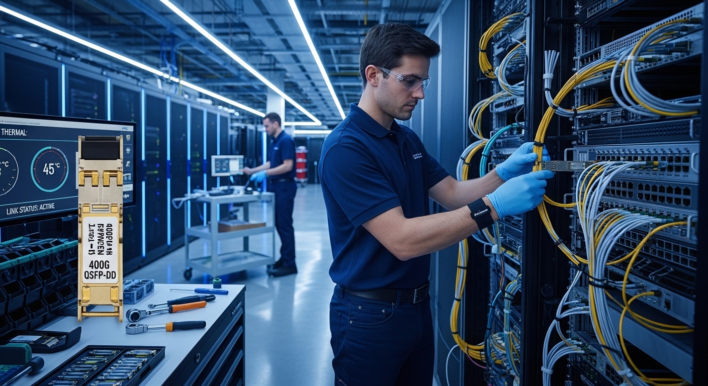 DDM DOM optical transceiver diagnostics: what to check first