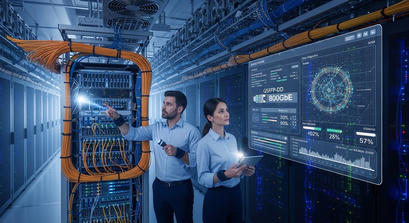 Diagnosing network failures in 800G data center links: field tips
