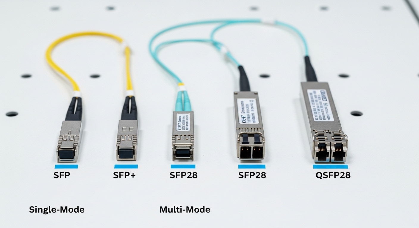 RTU fiber module for Modbus TCP over Fiber: SFP SCADA links