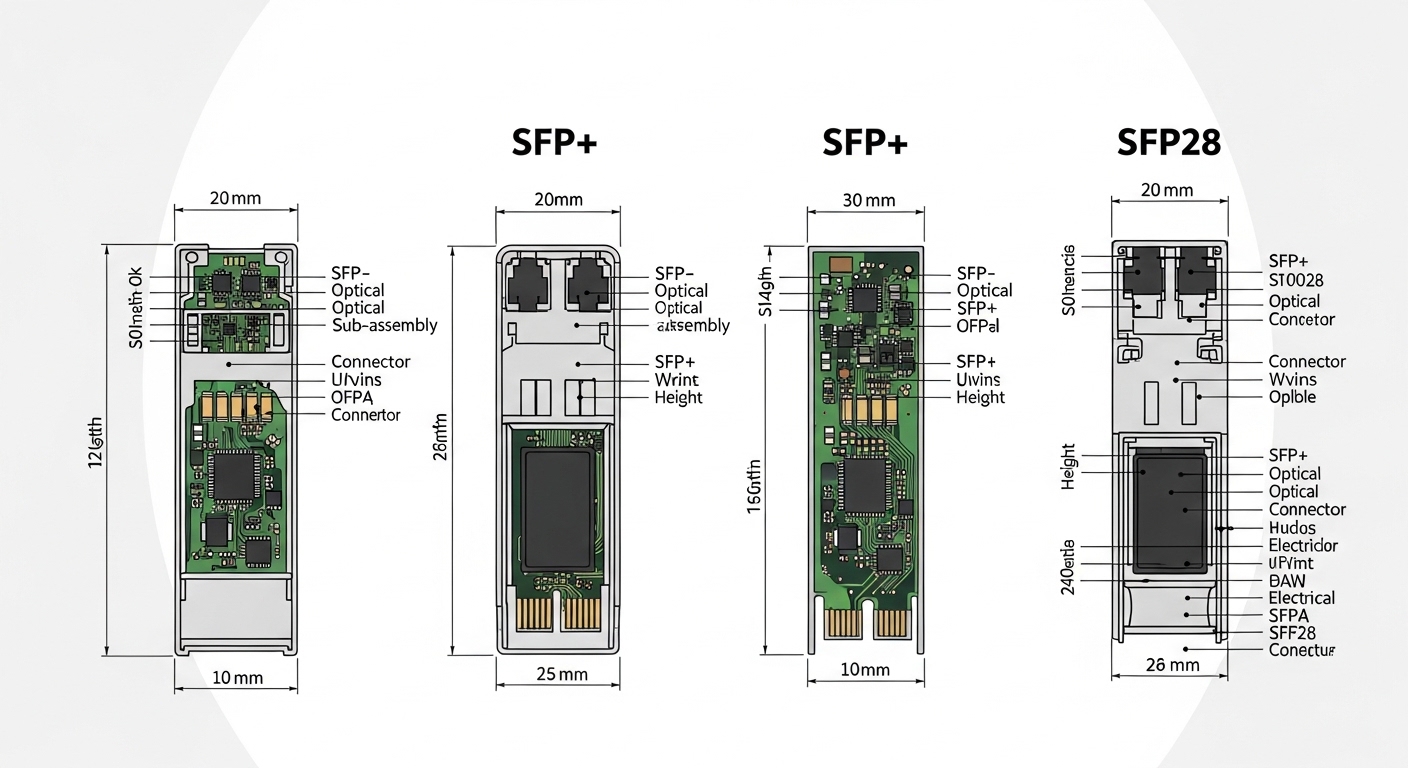 SFP form factor evolution: practical path from 1G to 800G