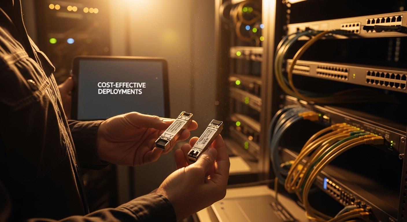 Urban networking in smart cities: SFP module choices that hold up