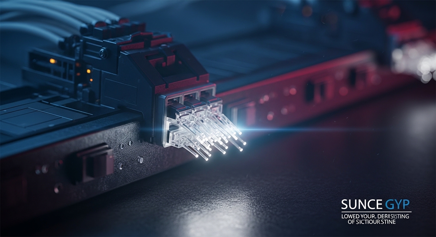 Cinematic editorial photograph of Open RAN optics, Telecom Networks and Open RAN: Selecting the Right Transceivers for 2026, 