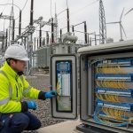 Renewable Energy Microgrids: Picking Fiber Links with Low Impact