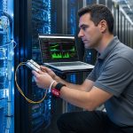 Troubleshooting steps for fiber module failures under load